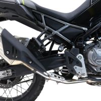 Esapament GPR compatibil cu Cf Moto 450 MT 2024 Teava decatalizator,Decatalizzatore