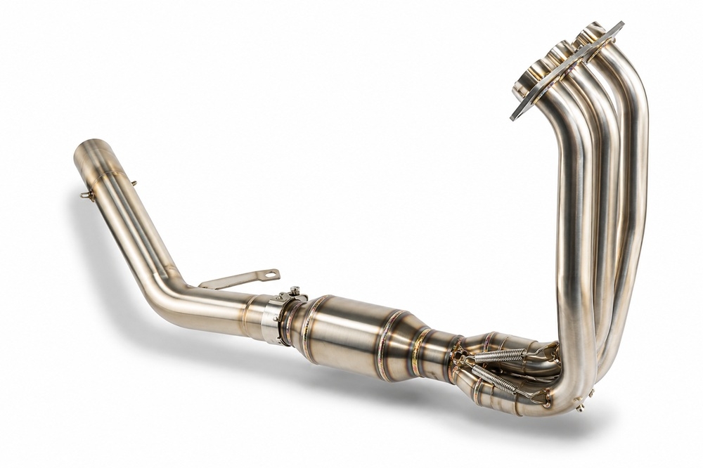 GPR exhaust compatible with Cf Moto 675NK 2024-2027, Powercone Evo, Racing full system exhaust, including removable db killer 