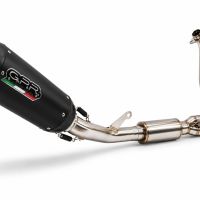 GPR exhaust compatible with Cf Moto 675NK 2024-2027, GP-Revo Black Titanium, Racing full system exhaust, including removable db killer 
