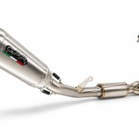 GPR exhaust compatible with Cf Moto 675NK 2024-2027, GP-Revo Titanium, Racing full system exhaust, including removable db killer 
