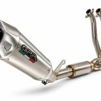 GPR exhaust compatible with Cf Moto 675NK 2024-2027, GP-Revo Titanium, Racing full system exhaust, including removable db killer 