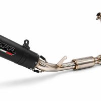 GPR exhaust compatible with Cf Moto 675NK 2024-2027, M3 Black Titanium, Racing full system exhaust, including removable db killer 
