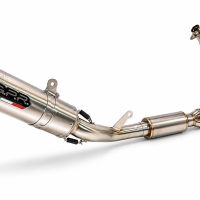GPR exhaust compatible with Cf Moto 675NK 2024-2027, M3 Inox , Homologated legal full system exhaust, including removable db killer and catalyst 