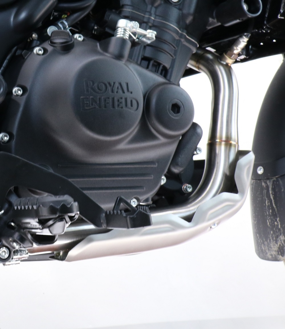 Esapament compatibil cu Royal Enfield Himalayan 450 2024 Teava decatalizator,Decatalizzatore