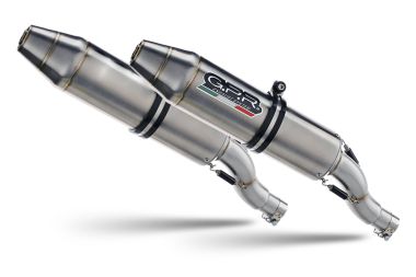 Exhaust compatible with Kawasaki Kfx 700 2004-2011, Deeptone Atv, Homologated legal full system exhaust including dual silencers and removable db killers