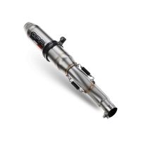 Esapament GPR compatibil cu Bmw S 1000 Rr  2009 Evacuare slip-on omologata, inclusiv db killer detașabil și cot de legătură,Deeptone Inox