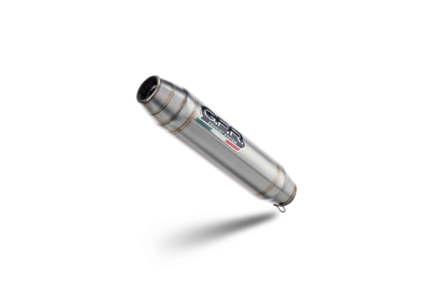 Esapament GPR compatibil cu Bajaja Pulsar 200 NS 2012 Evacuare slip-on de curse, inclusiv cot de legătură,Deeptone Inox
