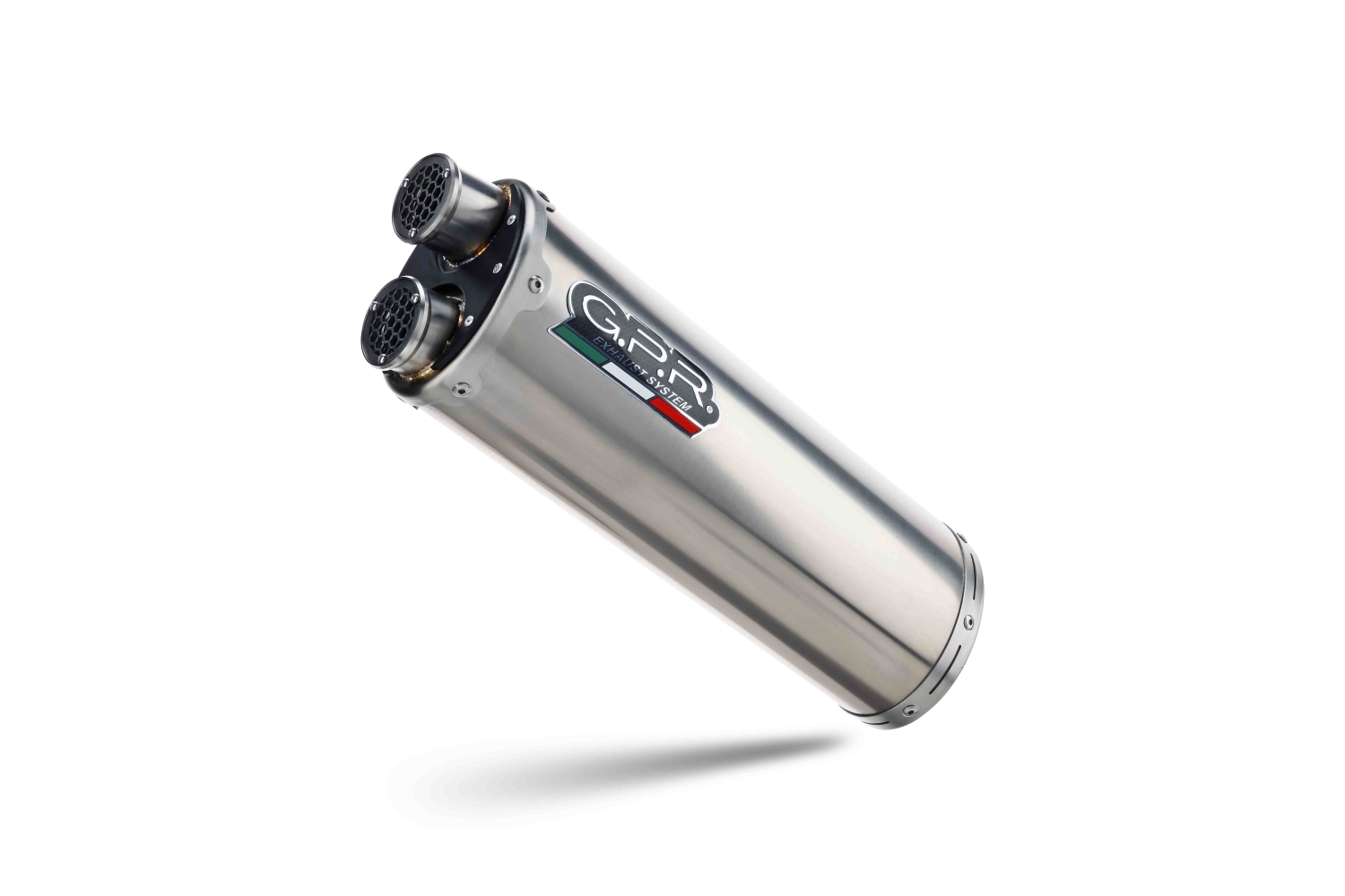 Exhaust compatible with Aprilia Tuareg 660 2021-2024, Dual Inox, Homologated legal slip-on exhaust including removable db killer and link pipe