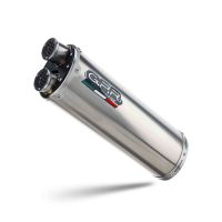 Exhaust compatible with Aprilia Tuareg 660 2021-2024, Dual Inox, Homologated legal slip-on exhaust including removable db killer and link pipe