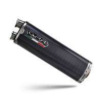 Esapament GPR compatibil cu Benelli Trk 502 2021 Evacuare slip-on omologata, inclusiv db killer detașabil, cot de legătură și catalizator,Dual Poppy
