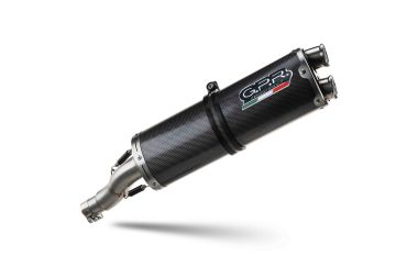 Exhaust compatible with Voge 650DSX 2021-2024, Dual Poppy, Homologated legal slip-on exhaust including removable db killer, link pipe and catalyst