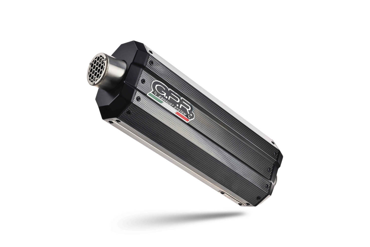 Esapament GPR compatibil cu Ktm LC 8 Super Adventure 1290  R 2021 Sistem complet de evacuare legal omologat, inclusiv db killer și catalizator detașabil,Sonic Poppy