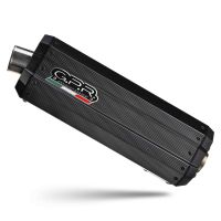 Esapament GPR compatibil cu Ktm LC 8 Super Adventure 1290  R 2021 Sistem complet de evacuare legal omologat, inclusiv db killer și catalizator detașabil,Sonic Poppy