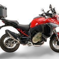 Top case GPR TECH compatible with  Ducati Multistrada V4 - V4S 2025/2026 GPR TECH Top case in aluminum, black color with specific plate included Capacity 35 LT.