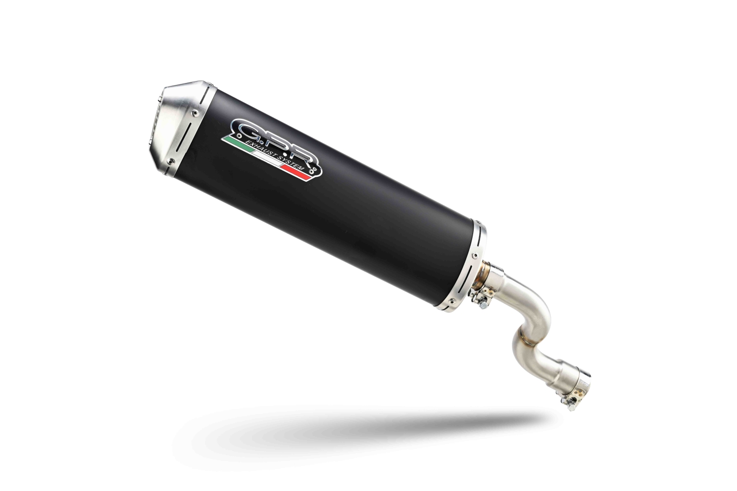 Exhaust compatible with Aeon Elite 2010-2016, Evo4 Road, Homologated legal full system exhaust, including removable db killer and catalyst