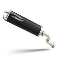 Exhaust compatible with Aeon Elite 2010-2016, Evo4 Road, Homologated legal full system exhaust, including removable db killer and catalyst