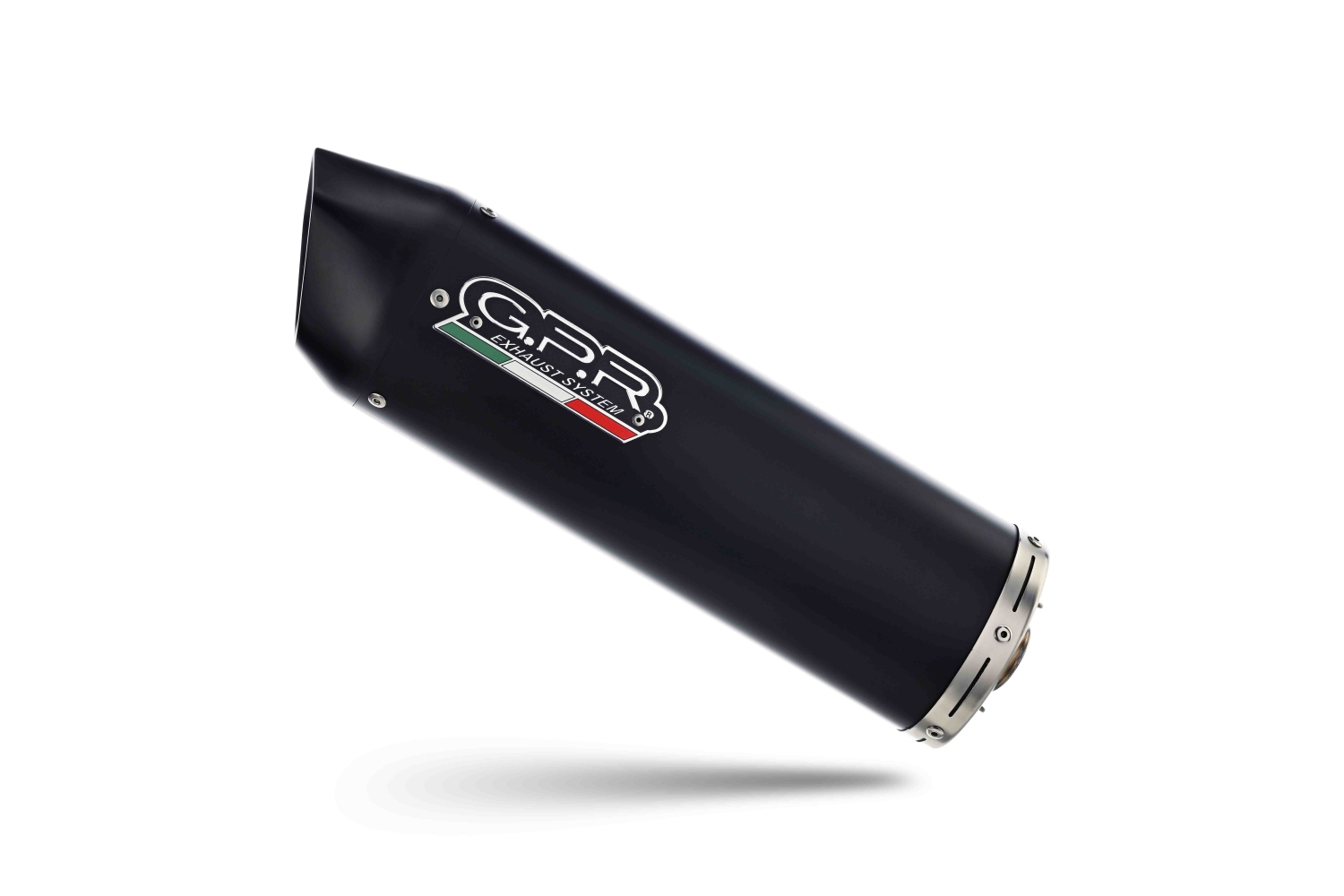 Esapament GPR compatibil cu Benelli Bn 125 2021 Sistem complet de evacuare legal omologat, inclusiv db killer și catalizator detașabil,Furore Evo4 Nero