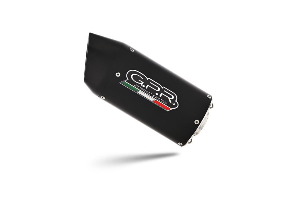 Exhaust compatible with Tuning TUNING 1980-2021, Furore Nero, Universal racing silencer, without link pipe