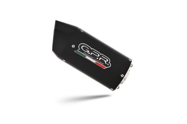 Exhaust compatible with Tuning TUNING 1980-2021, Furore Nero, Universal racing silencer, without link pipe