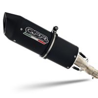 Esapament GPR compatibil cu Aprilia Rsv4 1100 Racing Factory 2019 Evacuare slip-on omologata, inclusiv db killer detașabil, cot de legătură și catalizator,Furore Evo4 Nero