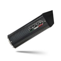 Esapament GPR compatibil cu Husqvarna Supermoto 701 2021 Evacuare slip-on omologata, inclusiv db killer detașabil, cot de legătură și catalizator,Furore Evo4 Poppy