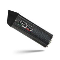 Esapament GPR compatibil cu Beta Alp 4.0 2018 Evacuare slip-on omologata, inclusiv db killer detașabil, cot de legătură și catalizator,Furore Evo4 Poppy