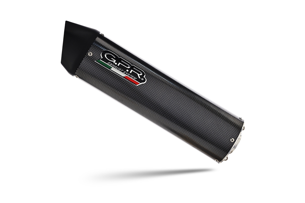 Esapament GPR compatibil cu Beta RR 125 4T Motard 2019 Evacuare slip-on omologata, inclusiv db killer detașabil, cot de legătură și catalizator,Furore Evo4 Poppy