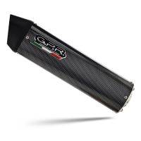 Esapament GPR compatibil cu Beta RR 125 4T Motard 2019 Evacuare slip-on omologata, inclusiv db killer detașabil, cot de legătură și catalizator,Furore Evo4 Poppy
