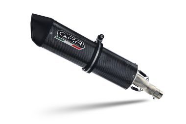 Esapament GPR compatibil cu Beta RR 125 4T Enduro 2019 Evacuare slip-on omologata, inclusiv db killer detașabil, cot de legătură și catalizator,Furore Evo4 Poppy