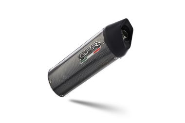 Esapament GPR compatibil cu Husqvarna Te S - Sm 410  2005  Sistem omologat legal de evacuare Mid-full, inclusiv db killer și catalizator detașabil,Furore Poppy