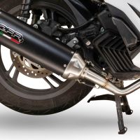 Exhaust compatible with Zontes E 350 2023-2025, Furore-X Scooter, Racing full exhaust system including removable db killer