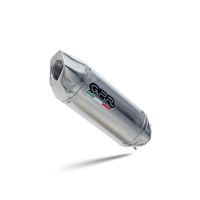 Esapament GPR compatibil cu Aprilia Mana 850 Gt 2007  Sistem omologat legal de evacuare Mid-full, inclusiv db killer și catalizator detașabil,Furore-X Inox