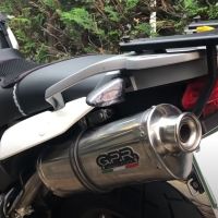 Esapament GPR compatibil cu Bmw G 650 Gs -Sertao 2010 Evacuare slip-on omologata, inclusiv db killer detașabil și cot de legătură,Trioval