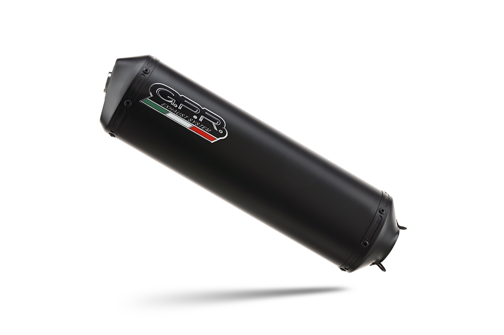 Esapament GPR compatibil cu Honda Dominator Nx 650  1988 Sistem de evacuare omologat complet, inclusiv db killer detașabil,Ghisa 