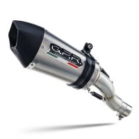 Exhaust compatible with Aprilia RS 457 2024-2025, Gpe Ann. titanium, Racing full system exhaust, including removable db killer