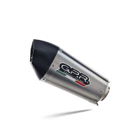 Exhaust compatible with Aprilia RS 457 2024-2025, Gpe Ann. titanium, Racing full system exhaust, including removable db killer