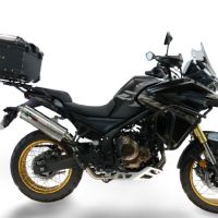 Top case GPR TECH  Voge 625DSX 2024/2026 e5 Zwart Topcase din aluminiu, culoare neagră, cu placă specifică inclusă Capacitate 55 litri.