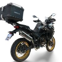 Top case GPR TECH  Voge 625DSX 2024/2026 e5 Zwart Topcase din aluminiu, culoare neagră, cu placă specifică inclusă Capacitate 45 litri.