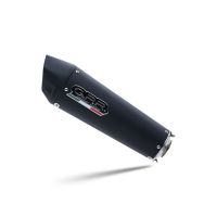 Esapament GPR compatibil cu Cf Moto 700 Mt 2023 Evacuare slip-on omologata, inclusiv db killer detașabil, cot de legătură și catalizator,New Grand Prix Evo Black Titanium