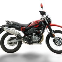 Esapament GPR compatibil cu Hero Xpulse 200 4V 2025 Sistem complet de evacuare legal omologat, inclusiv db killer detașabil,Trioval