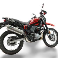 Esapament GPR compatibil cu Hero Xpulse 200 4V 2025 Sistem complet de evacuare legal omologat, inclusiv db killer detașabil,Trioval