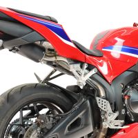 GPR exhaust compatible with Honda Cbr 600 Rr  2024-2026, M3 Black Titanium, Racing full system exhaust, including removable db killer 