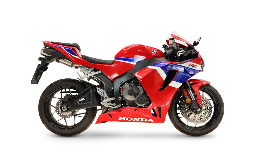 GPR exhaust compatible with Honda Cbr 600 Rr  2024-2026, M3 Inox , Racing full system exhaust, including removable db killer 