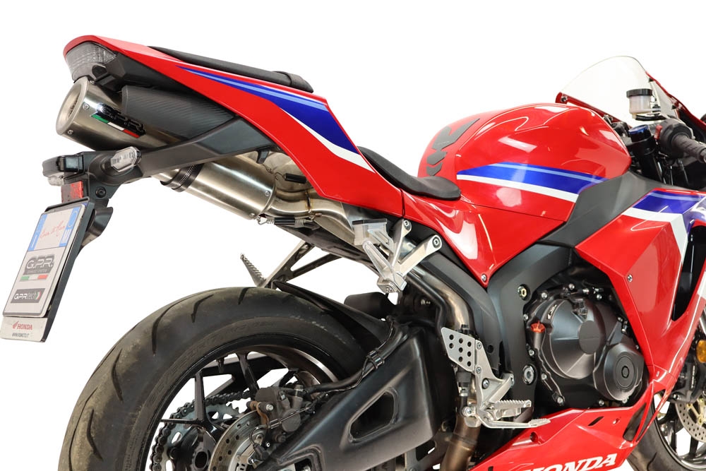 GPR exhaust compatible with Honda Cbr 600 Rr  2024-2026, M3 Inox , Racing full system exhaust, including removable db killer 