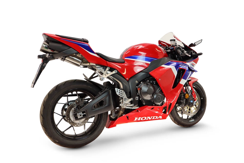 GPR exhaust compatible with Honda Cbr 600 Rr  2024-2026, M3 Inox , Racing full system exhaust, including removable db killer 