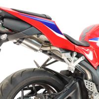 GPR exhaust compatible with Honda Cbr 600 Rr  2007-2023, Tiburon Titanium, Racing full system exhaust, including removable db killer 