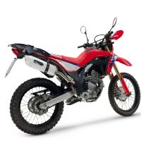 GPR exhaust compatible with Honda Crf 300 L - Rally 2025-2026, Albus Evo4, Homologated legal slip-on exhaust including removable db killer, link pipe and catalyst 