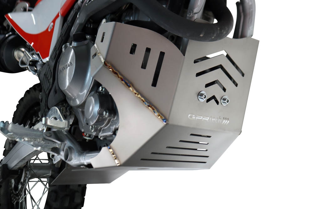 TECH ile uyumlu  Honda Crf 300 L / Rally 2025/2026 e5 plus  Placă de protecție din titan 