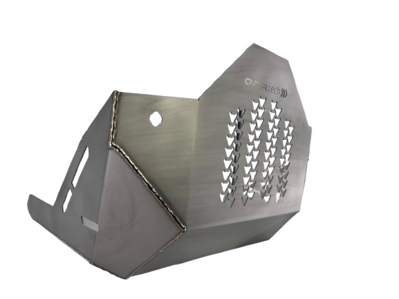 TECH ile uyumlu  Honda Crf 1100 L Africa Twin Adventure Sport 2024/2026 e5 plus  Placă de protecție din titan 