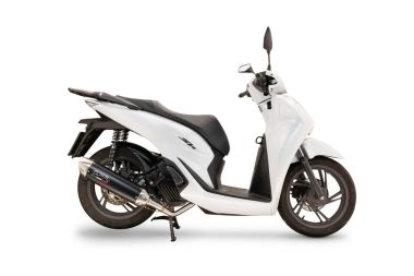 Exhaust compatible with Honda SH 150 2024-2025, Furore-X Scooter, Homologated silencer for noise including full line,db killer and catalyst compliant for inspection